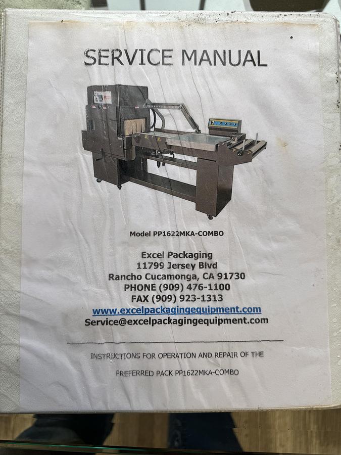 Used Preferred Packaging L-Bar Sealer with Heat Tunnel