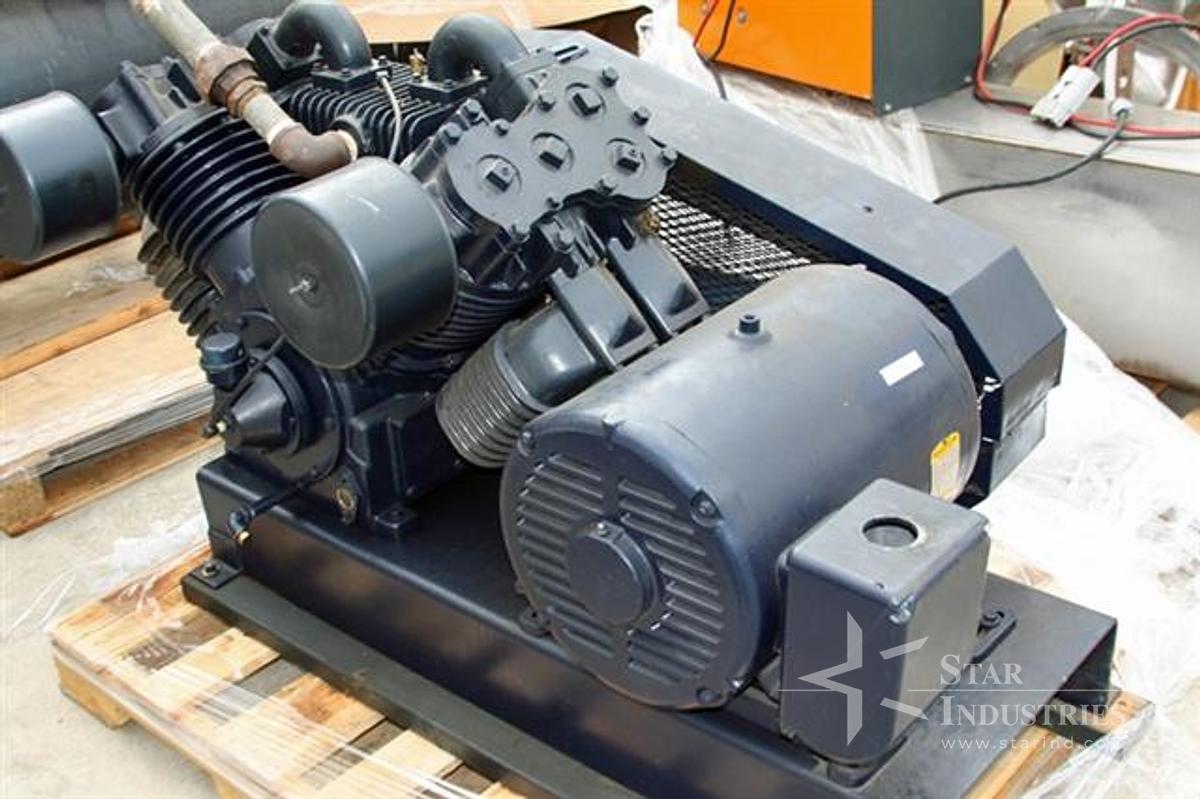Used 25 h.p. Air Compressor w/ 80 gal. Tank