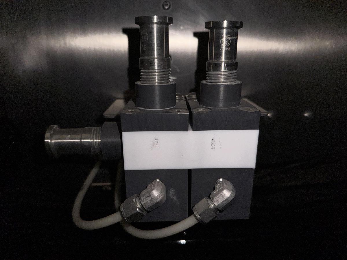 Used Thomas Compulab Coating Pan w/ 36", 24" & 12" Pans