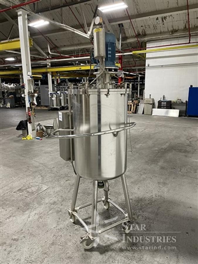 Used 52 gallon S.s. Packo Mix Tank w/ Agitator