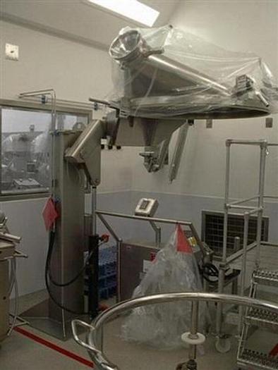 Used Niro/Aeromatic Model S-6 75-300 kg Fluid Bed Granulator