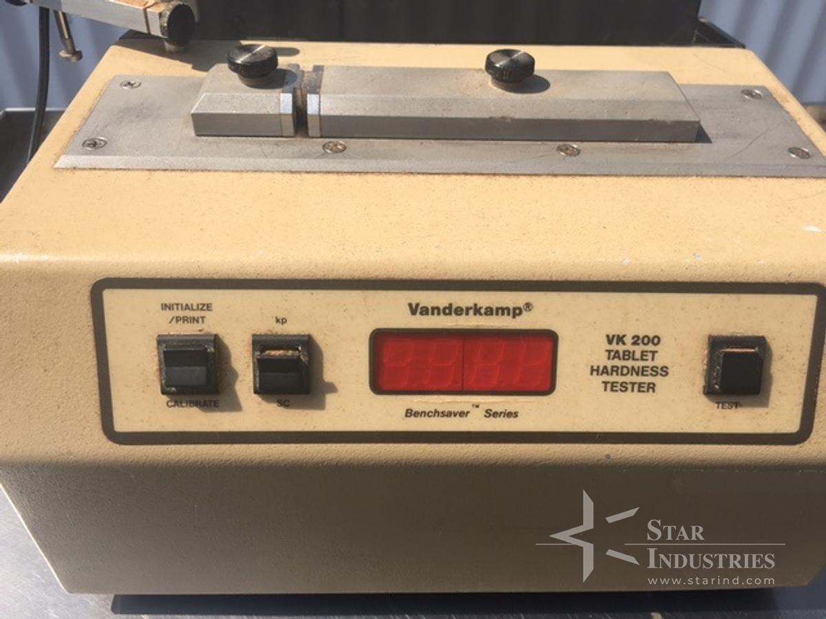 Used Vanderkamp VK200 Tablet Hardness Tester