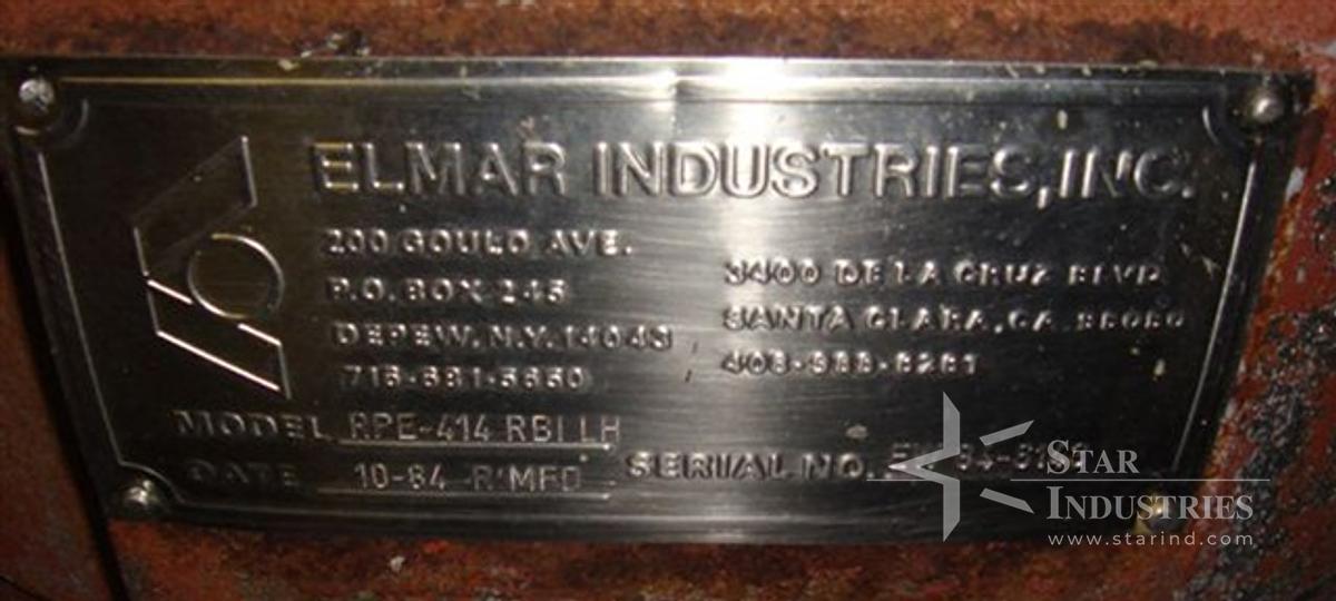 Used Elmar 14 valve Rotary Filler