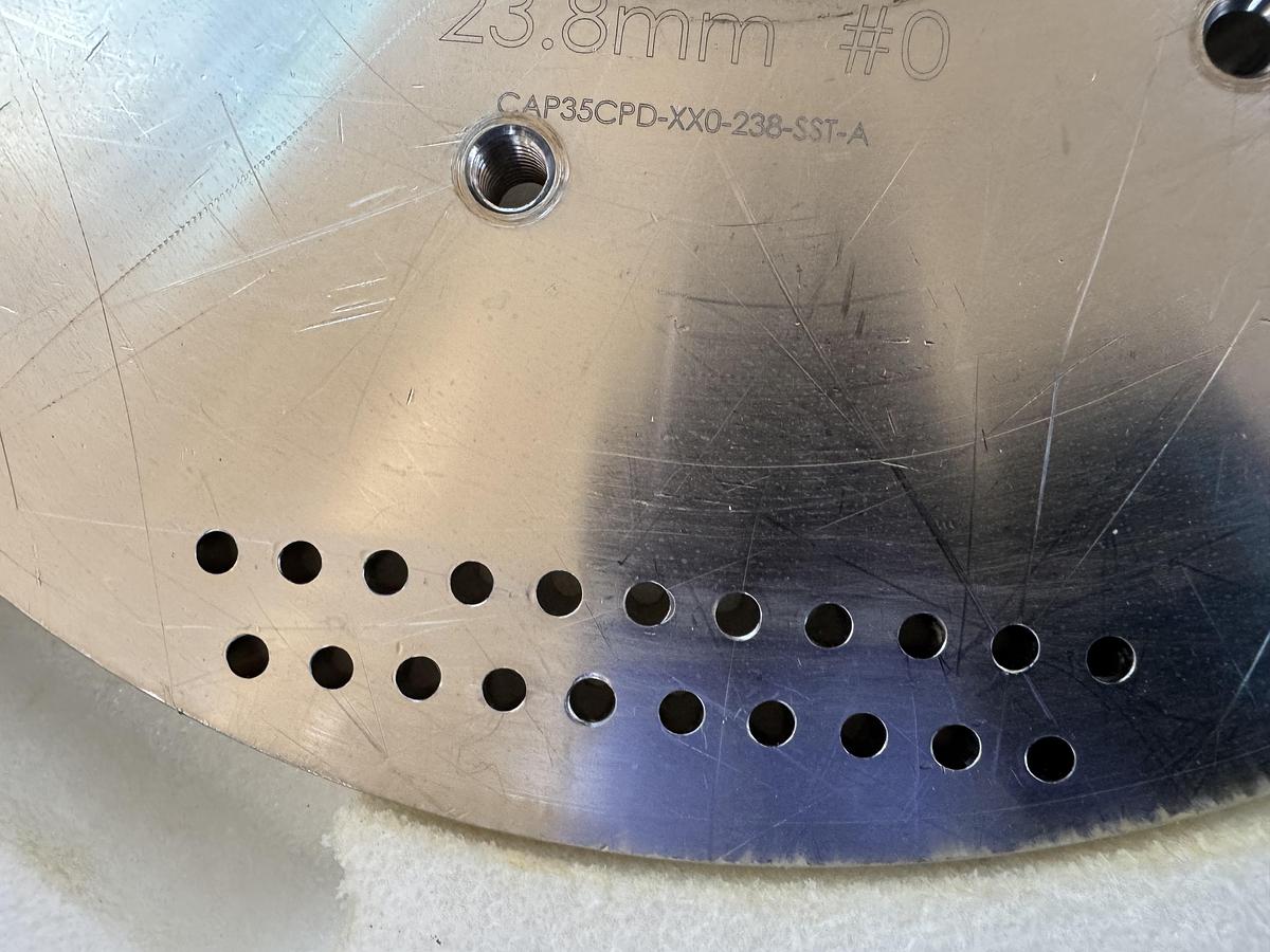 Used Bosch Dosing Discs 3005, Size 0, 23.8mm