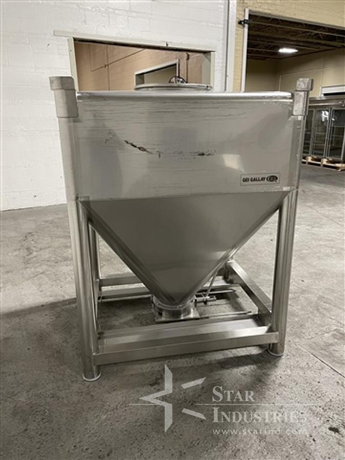 Used 47 Cu Ft GEA Galley Bin, 316 S/S