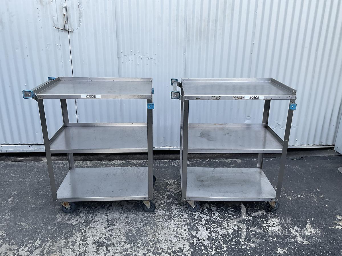 Used Lakeside SS table cart