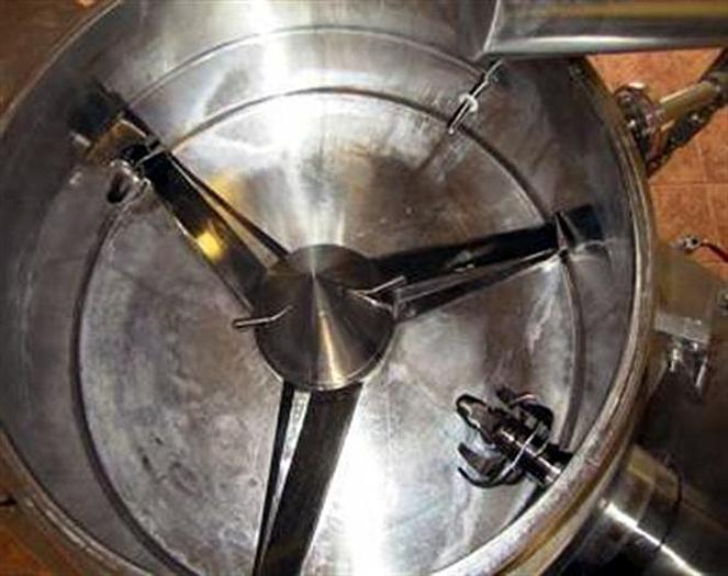 Used Fukae Powtec 100 liter jacketed High Shear Mixer