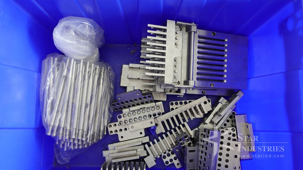 Used NJP-2500C Sorting Station, Tamping Pins, Upper and Lower Segments Size #00