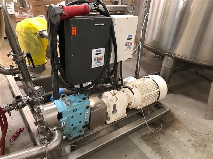 Used Quadro Y-tron Model HV3 60 HP Homogenizer