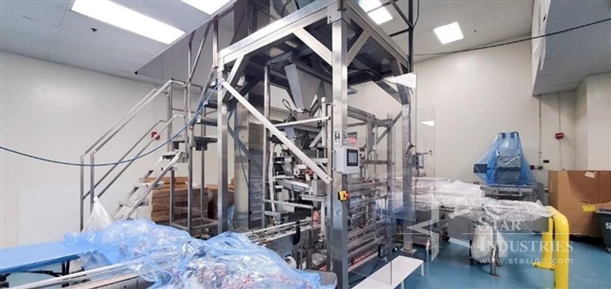 Used Ohlson Linear Gummy Packaging Line with Scale and Bottling System