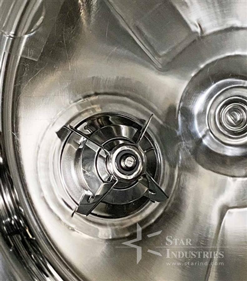 Used Approx. 350 liter Stainless Steel Feldmeier Reactor