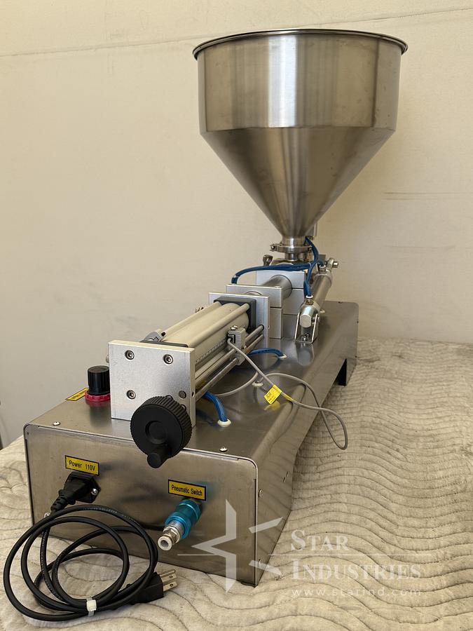 Used Pneumatic Horizontal Paste Filling Machine
