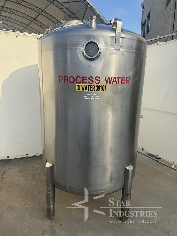 Used 1,000 gallon DCI s.s. Tank