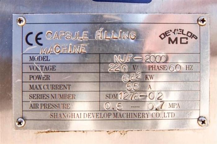 Used NJP-2000 Automatic Encapsulator