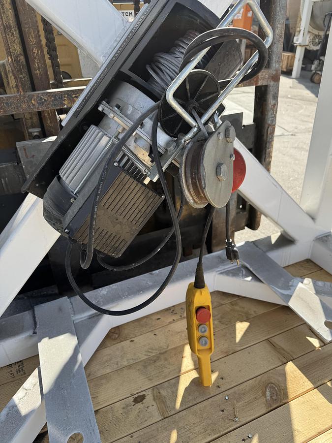 Used Super Sack Fill Station