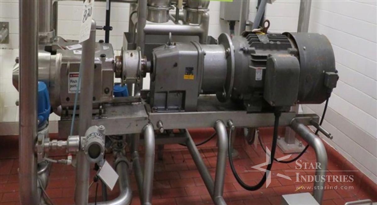 Used Waukesha 220CU2, 30 HP Pump Skid