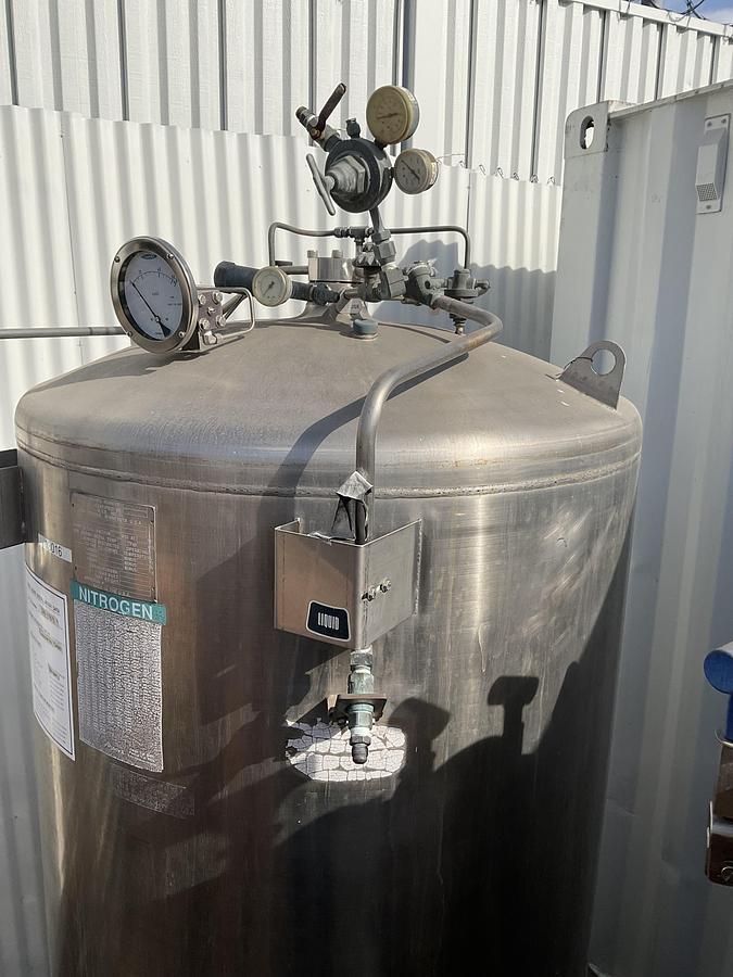 Used Approx. 350 gallon S.S. Nitrogen Reactor