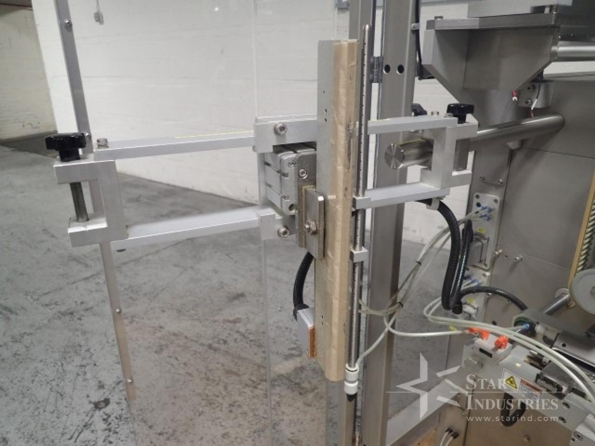 Used Viking Masek Model S250 Vertical Form/Fill/Seal Machine w/ Markem Printer