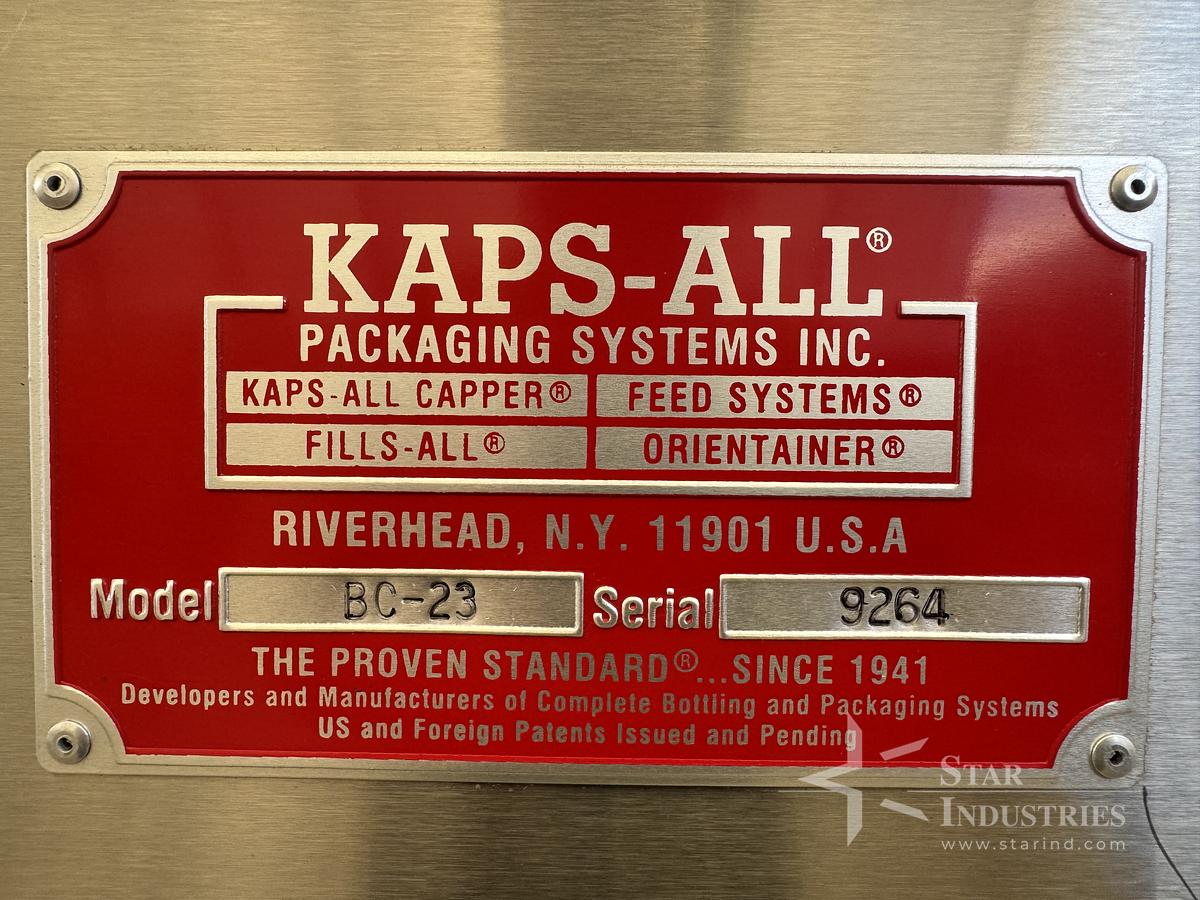 Used Kaps-All Retorquer Model BC23