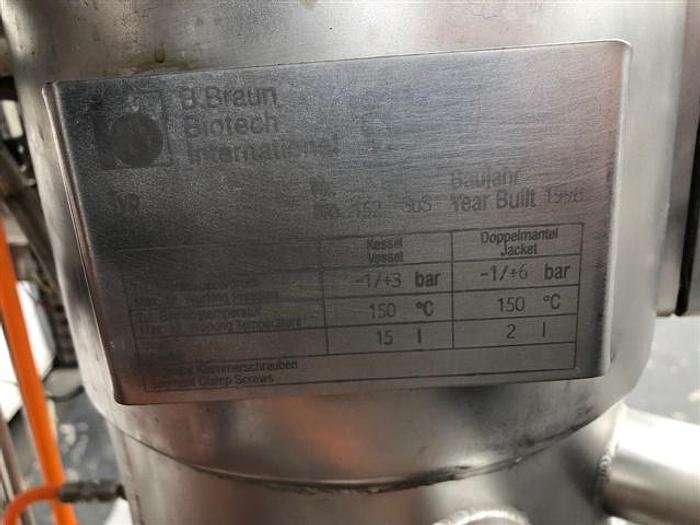 Used B. Braun Biostat C Bioreactor/Fermenter