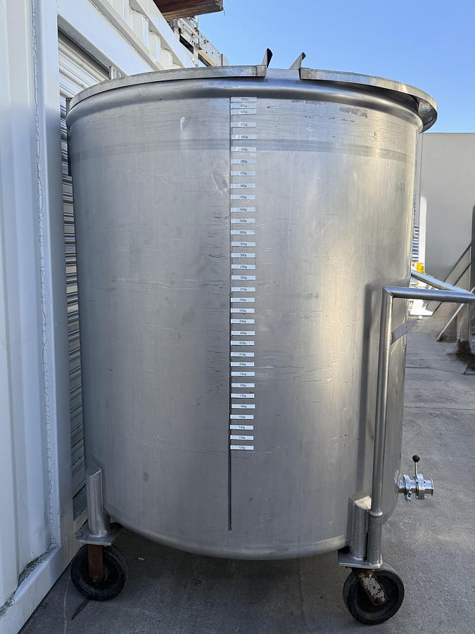Used Tank, DCI 466 Gallon Stainless Steel Tank