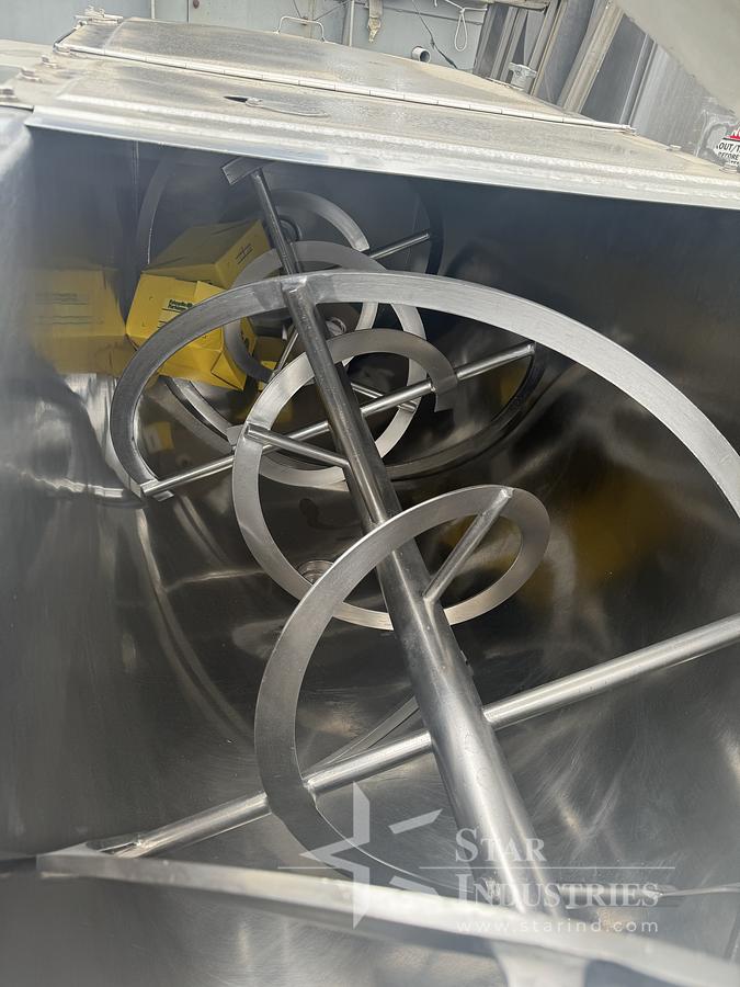 Used 35 Cu Ft J.H. Day S.S. Ribbon Blender