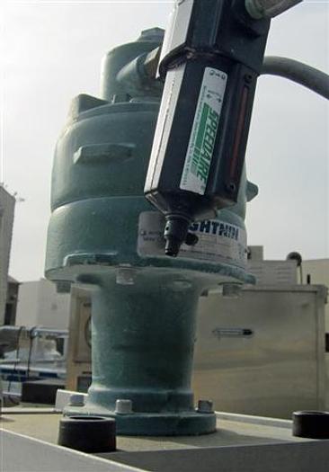 Used 180 gallon s.s. Tank w/ Pneumatic Mixer