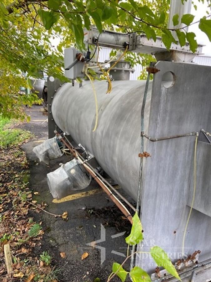Used 5,700 liter Processall Plow Mixer, Model 5700 HL