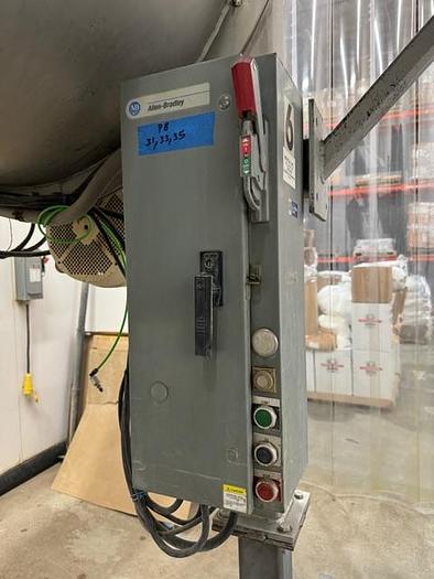 Used Hayes & Stolz Ribbon Blender Model HR114-1002, approx. 100 c.f.