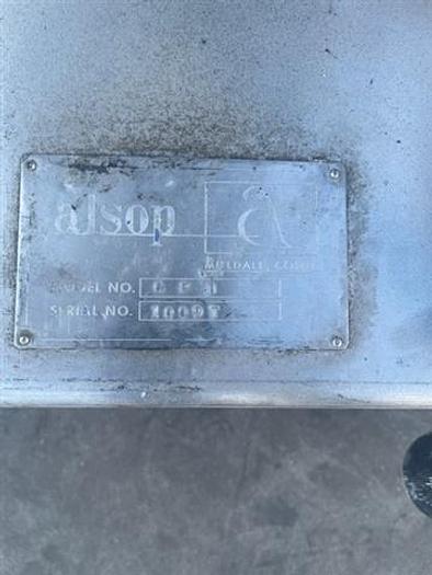 Used 50 Gallon Alsop S.S. Mixing Tank
