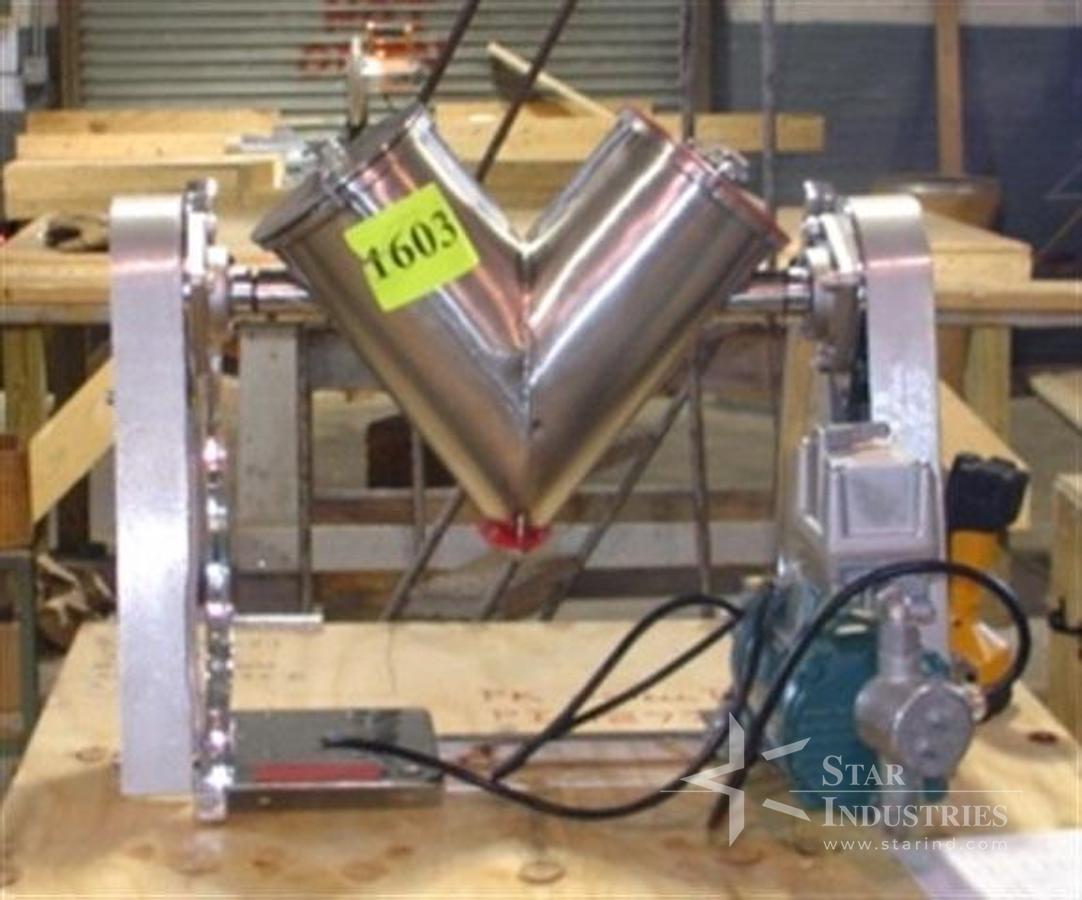 Used Patterson-Kelley 8 quart V-blender