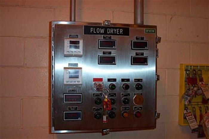 Used AMERICAN PROCESS 30 C.F. JACKETED STAINLESS PLOW MIXER