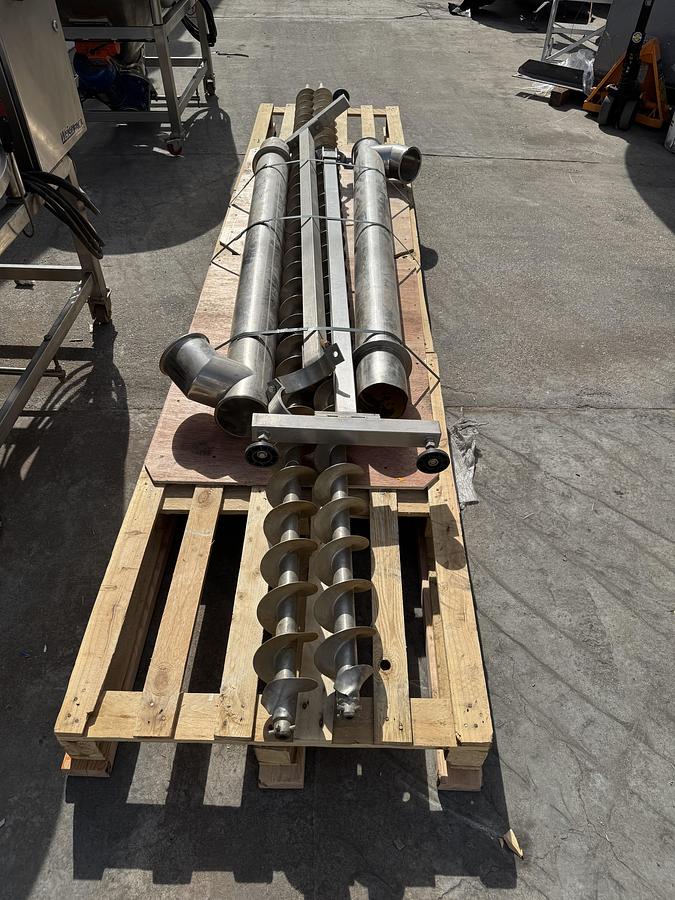 Used Stainless Steel Screw Conveyor,