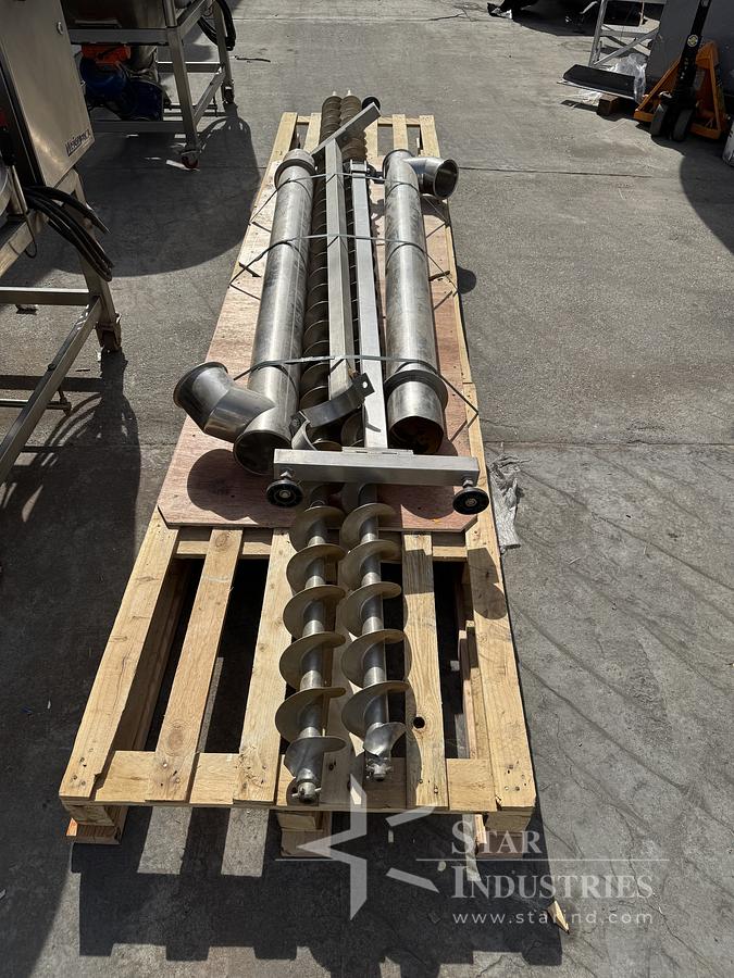Used Stainless Steel Screw Conveyor,