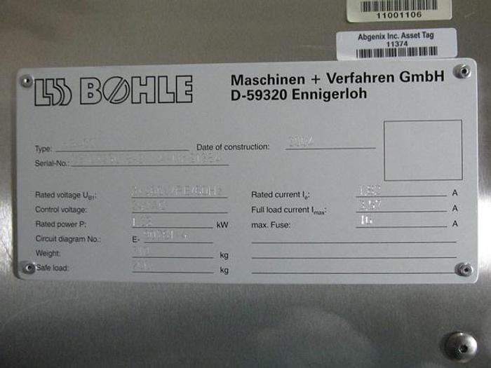 Used LB Bohle HS400 Bin Handler