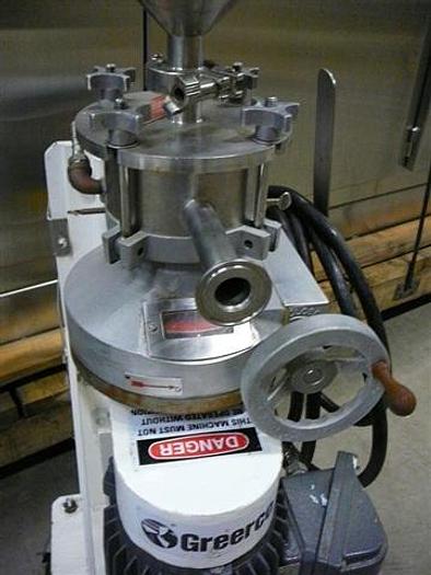 Used Greerco W250V 2 h.p. Colloid Mill