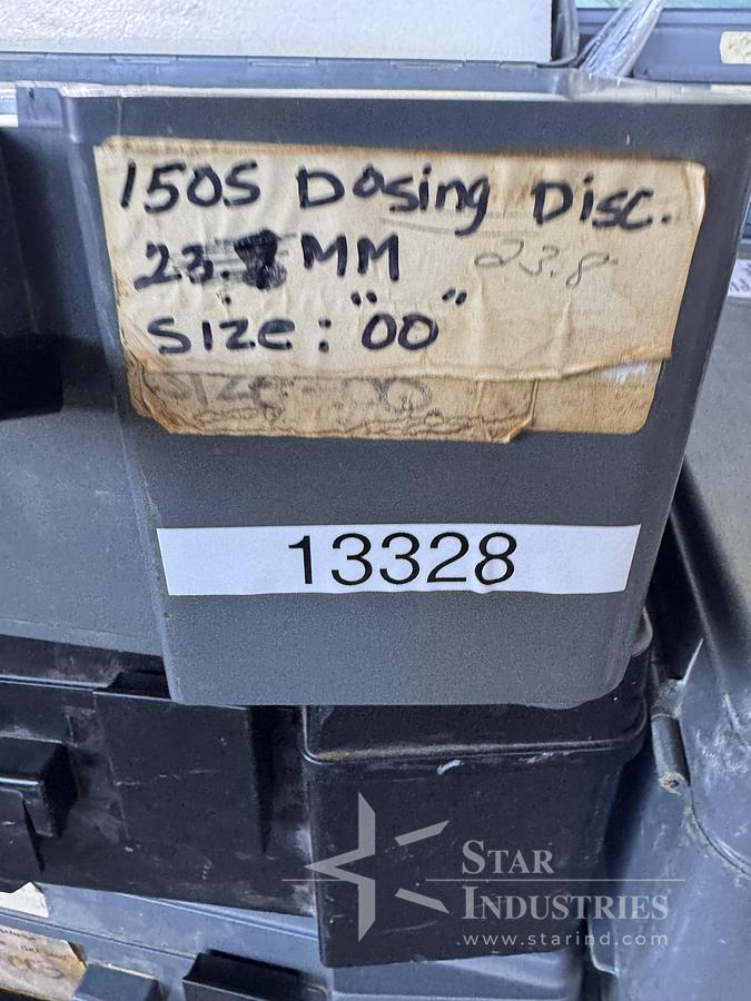Used Bosch Dosing Discs 1505, Size 00, 23.7mm