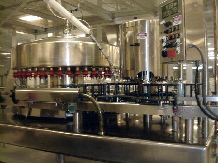 Used Complete Water Bottling Line for .5 and .75 liters