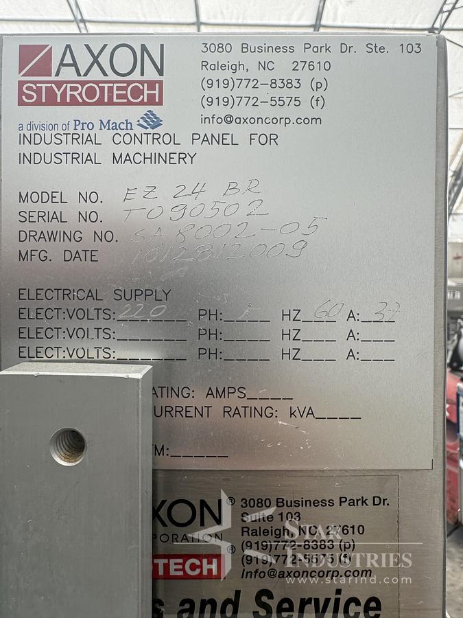 Used Axon Model EZ-24-BR Shrink Tunnel