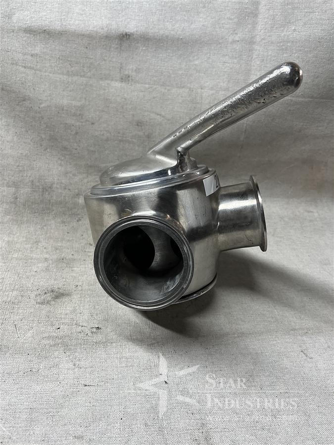 Used Stainless Steel T-Valve