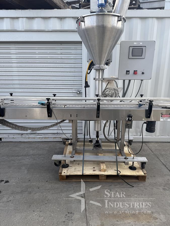 Used Image Filler with Conveyor