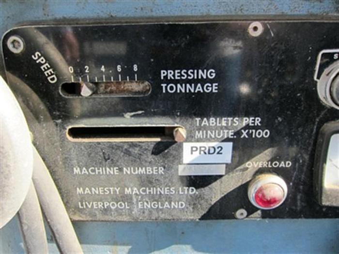 Used Manesty 16 station B-tooled BetaPress