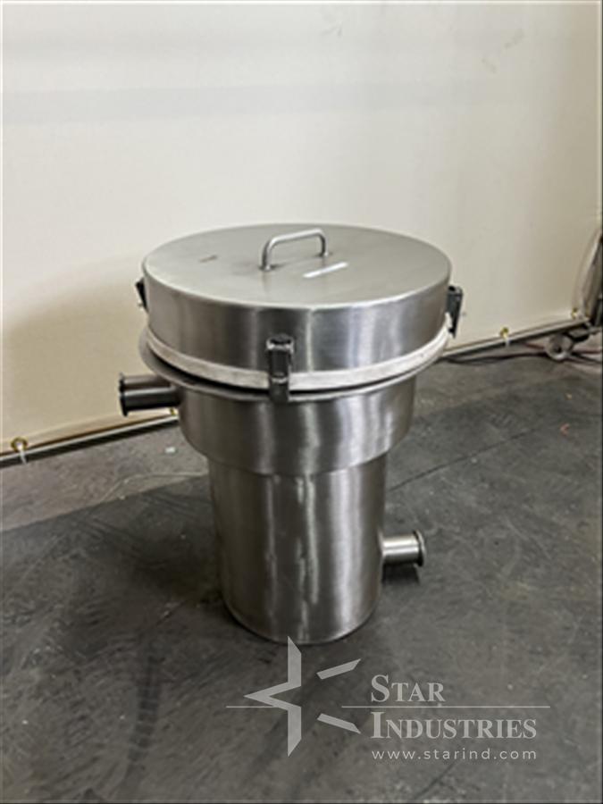 Used Stainless Steel Tank w/ 2 Ports
