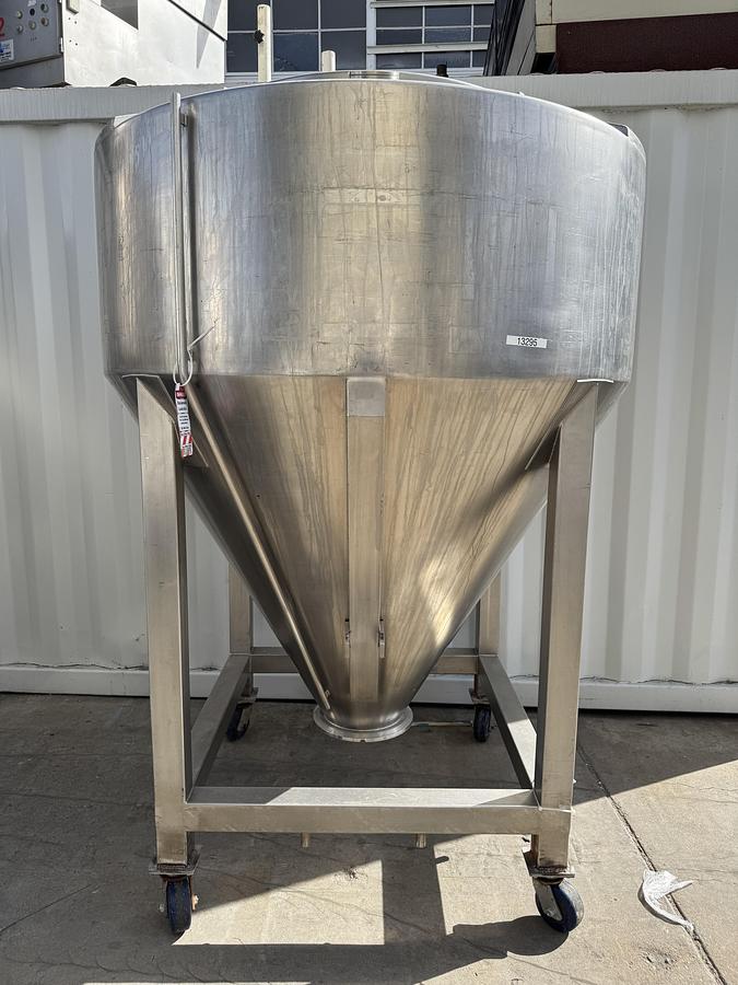 Used Bohle Tote, Stainless Steel