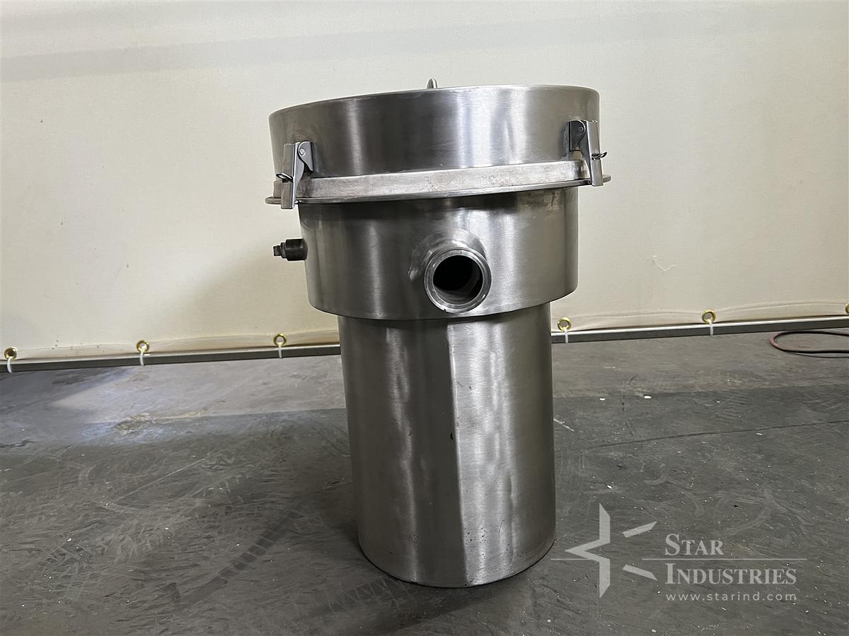 Used Stainless Steel Tank w/ 2 Ports
