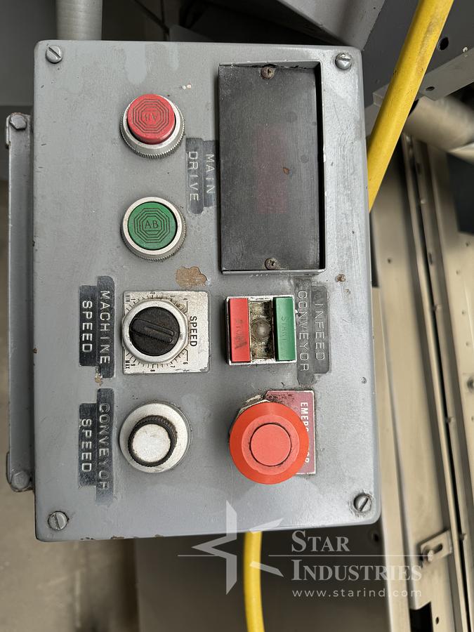 Used FMC Model WA-520 Flow-Wrapper w/ Conveyor