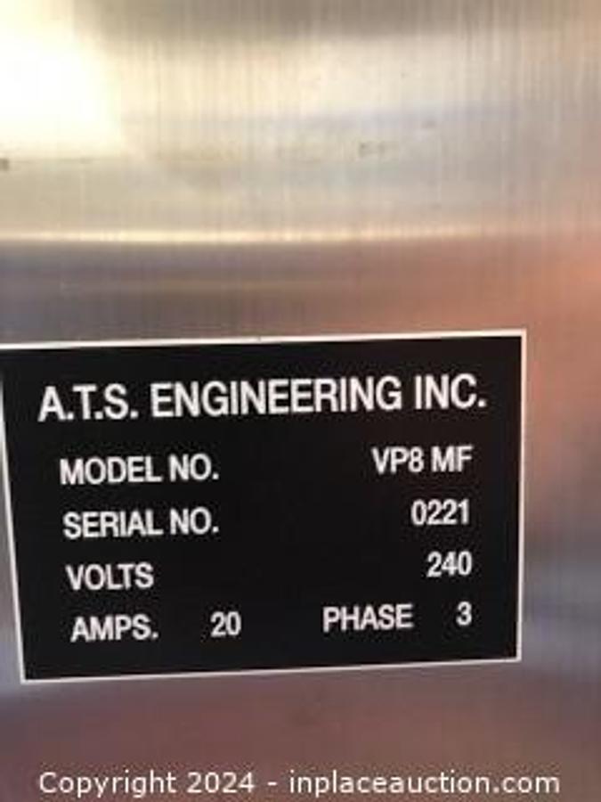 Used ATS VP8 ROTARY CUP FILLER