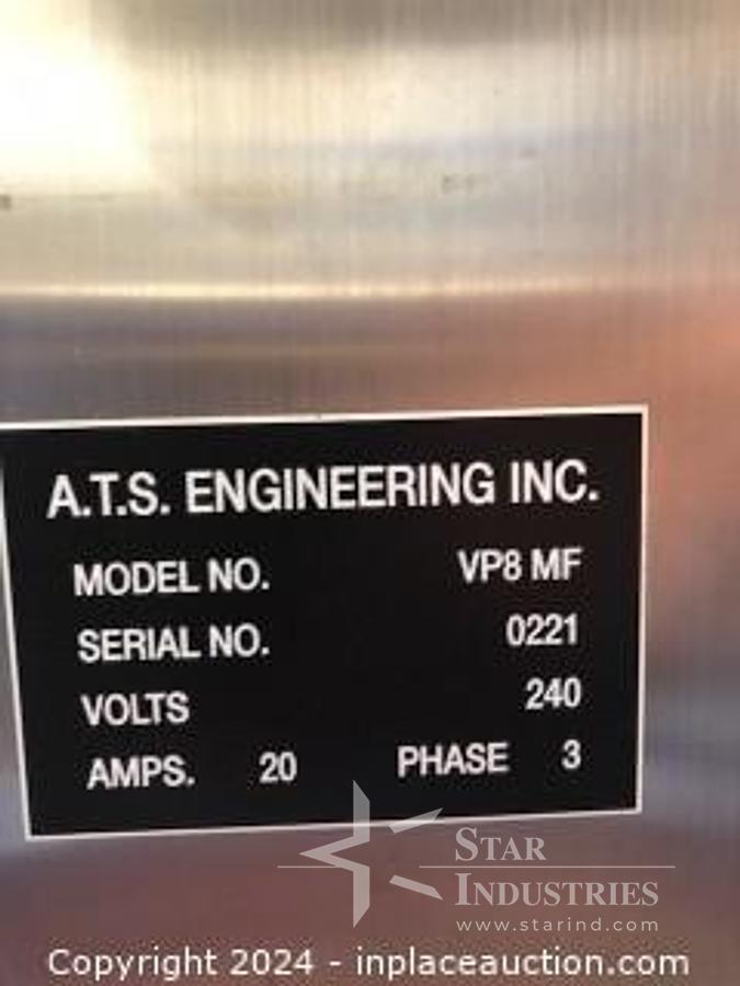 Used ATS VP8 ROTARY CUP FILLER