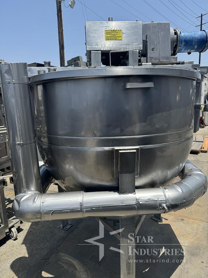 Used 300 Gallon Lee Single-motion Swept Jacketed Kettle