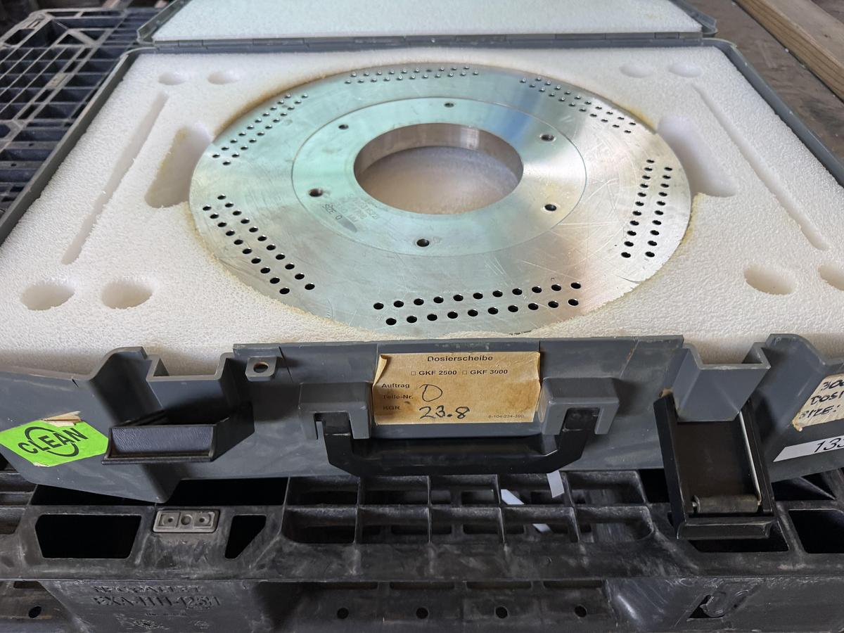 Used Syntegon/Bosch Dosing Discs 3005, Size 0, 23.8mm